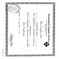 Certificate in Computer Literacy