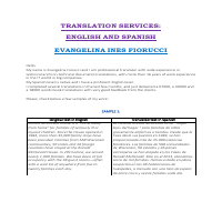 English-Spanish Professional Translator