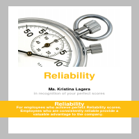 Reliability Award 