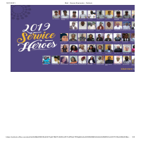 Awarded as service heroes 2019