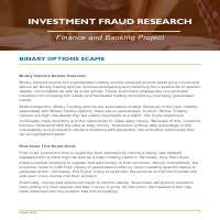 Finance and Investment Project