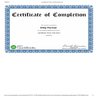 Quickbooks Certification