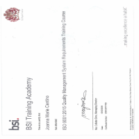 ISO 9001:2015 Quality Management System Training