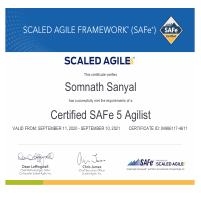 SAFe Certification