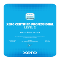 Xero Certified Professional