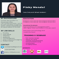 My resume using canva :)