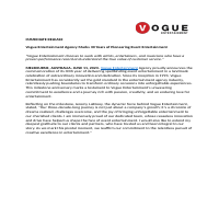 PRESS RELEASE