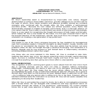 John Doe Executive Profile