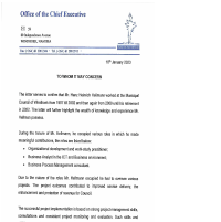 Reference Letter