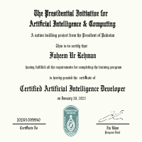 Certified AI Developer