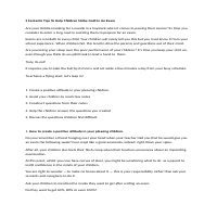 5 Fantastic Tips To Help Children Strike Gold In An Exam