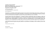 Cover Letter of Jennifer Equipaje
