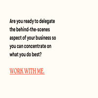 Work with me! :)