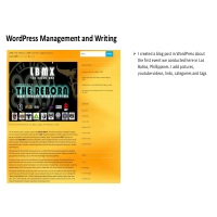 WordPress Management and Writing