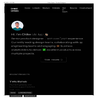 Chike Opara - Product Designer Portfolio