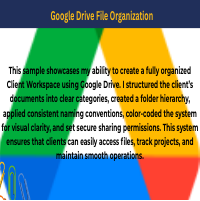Google Drive File Organization