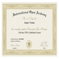 TEFL Certificate