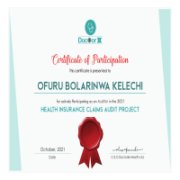 Health Insurance Claims Audit Certificate