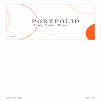 My portfolio in a file. Thank you for vising Thank you!
