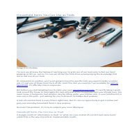 Household Items You Can Use as Tools