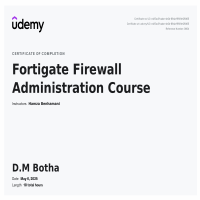 Fortigate Firewall Administration