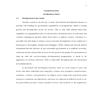 Final year project at the University 