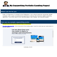 Landing Page Copywriting