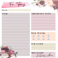 To Do's Planner / Fillable