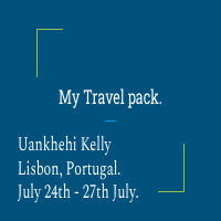 Travel Pack, Budget and Itinerary