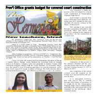 Sample news story made for weekly bulletin posting