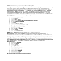 Product Description writing