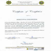 Certificate of Completion Clinical