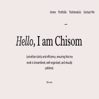 PORTFOLIO WEBSITE 