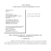 Amended Complaint