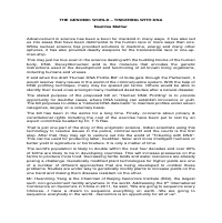 DNA and Genomics in China