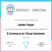 E-commerce Certificate