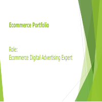 Ecommerce Portfolio
