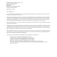 For an event I managed