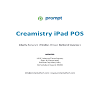 iOS -Creamistry iPad POS