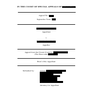 Brief - Family Law
