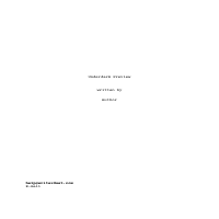 A quick ten page preview of my feature length script.