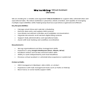 Recruitment SOPs and admin workflows for efficient hiring