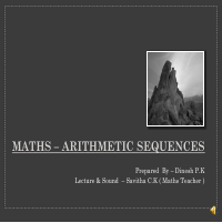 Powerpoint slide show on Maths