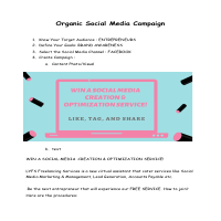 Social Media Campaign