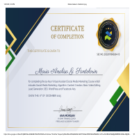 Social media training certificate