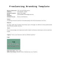 Branding Template