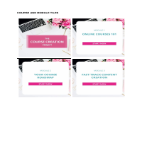 Graphics Design (Course and Module tIles