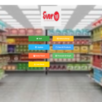 Main dashboard for POS