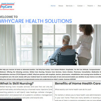 Whycare health Solutions website