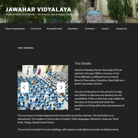 Simple Wordpress Site - Primary School